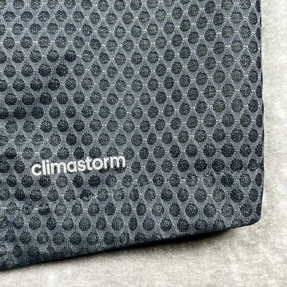 Adidas Climastorm Gray Ripstop Zip Storm-Fit Windbreaker Jacket Hooded Women’s S - Picture 9 of 13